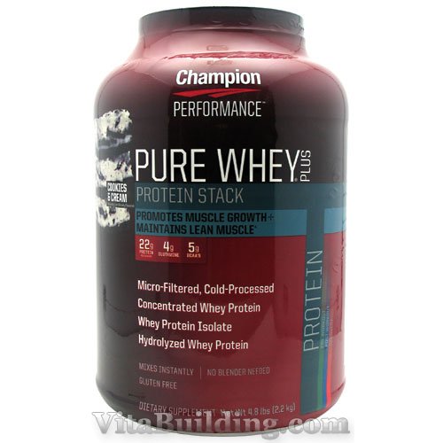 Champion Nutrition Pure Whey Plus - Click Image to Close