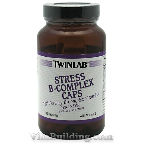 TwinLab Stress B-Complex Caps - Click Image to Close