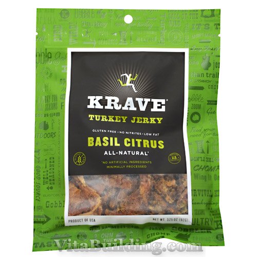 Krave Pure Foods Turkey Jerky - Click Image to Close