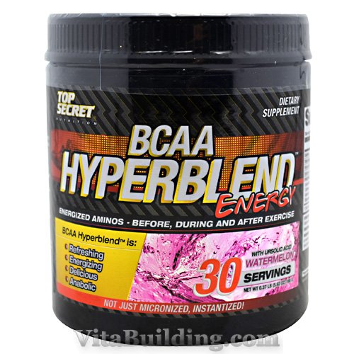 Top Secret Nutrition BCAA Hyperblend Energy - Click Image to Close