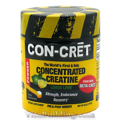 Con-Cret Concentrated Creatine, Lemon Lime, 48 Servings - Click Image to Close