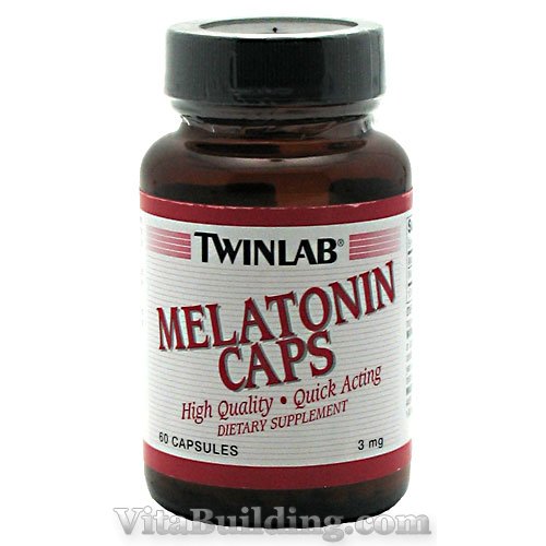 TwinLab Melatonin Caps - Click Image to Close