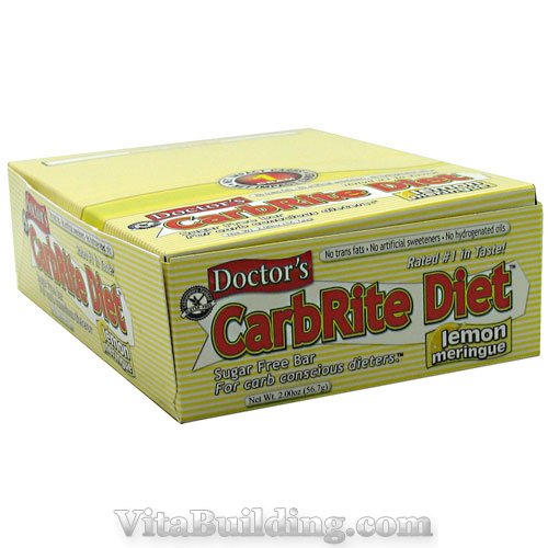 Universal Nutrition Doctor's CarbRite Sugar Free Bar - Click Image to Close
