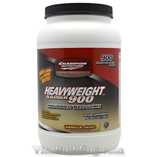 Champion Nutrition Heavyweight Gainer 900 - Click Image to Close
