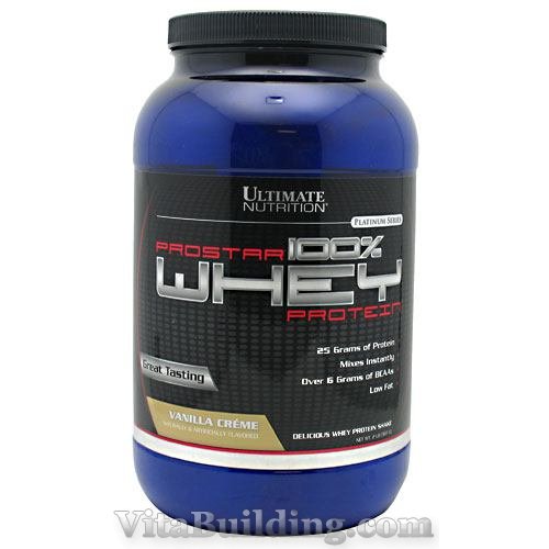 Ultimate Nutrition ProStar Whey Protein - Click Image to Close