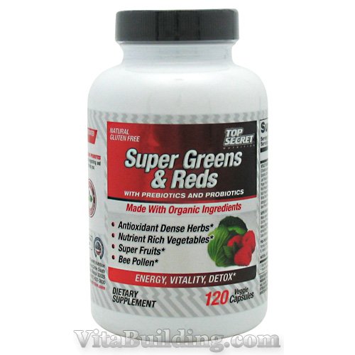 Top Secret Nutrition Super Greens & Reds - Click Image to Close