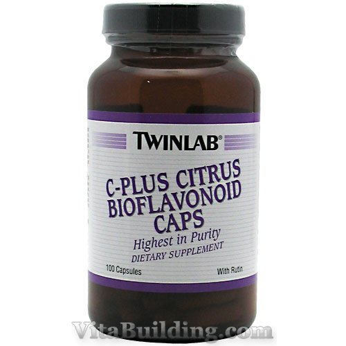 TwinLab C-Plus Citrus Bioflavonoid Caps - Click Image to Close