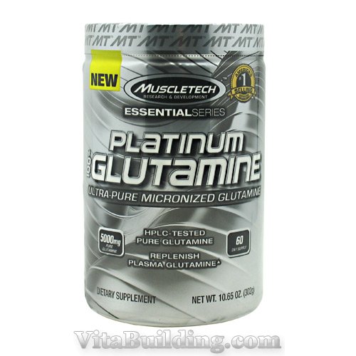 MuscleTech Essential Series 100% Platinum Glutamine - Click Image to Close