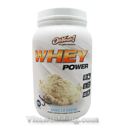 ISS Oh Yeah! Whey Power - Click Image to Close