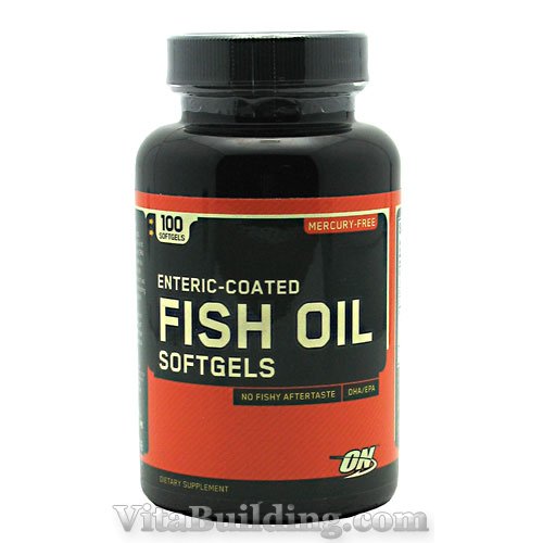 Optimum Nutrition Fish Oil, 100 Softgels - Click Image to Close