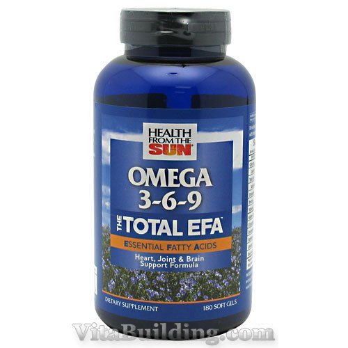 Health From The Sun Omega 3-6-9 The Total EFA - Click Image to Close