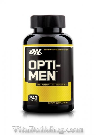 Optimum Nutrition Opti-Men, 240 Tablets - Click Image to Close