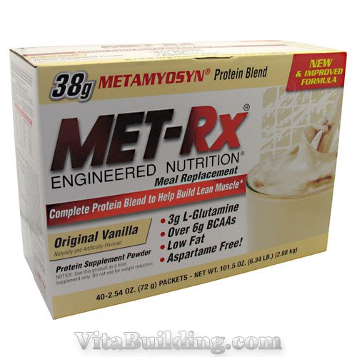 MET-Rx Meal Replacement Protein Powder - Click Image to Close