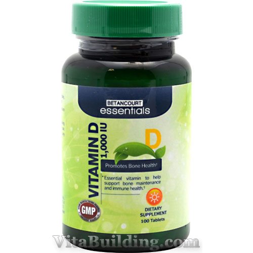 Betancourt Nutrition Betancourt Essentials Vitamin D - Click Image to Close