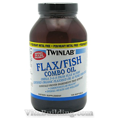 TwinLab Flax/Fish Combo Oil - Click Image to Close