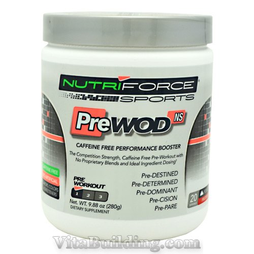 Nutriforce Sports PreWod Non-Stimulant - Click Image to Close