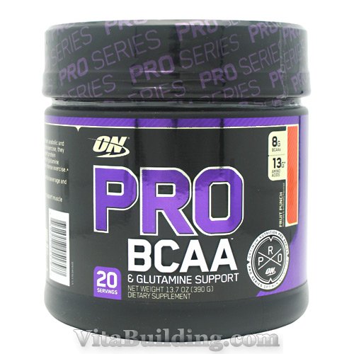 Optimum Nutrition Pro Series Pro BCAA, Fruit Punch, 20 Servings - Click Image to Close