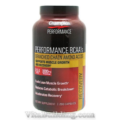 Champion Nutrition Wellness Nutrition Performance BCAA's - Click Image to Close