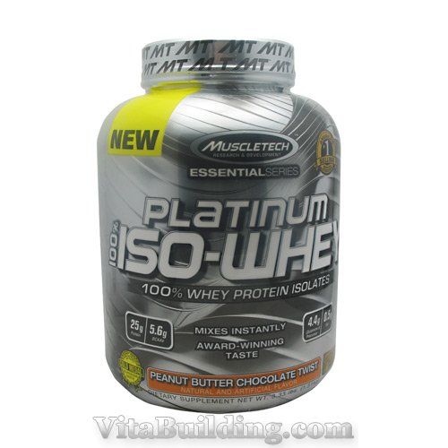 MuscleTech Essential Series 100% Platinum Iso-Whey - Click Image to Close