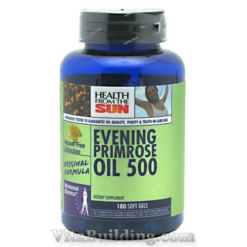 Health From The Sun Evening Primrose Oil 500 - Click Image to Close