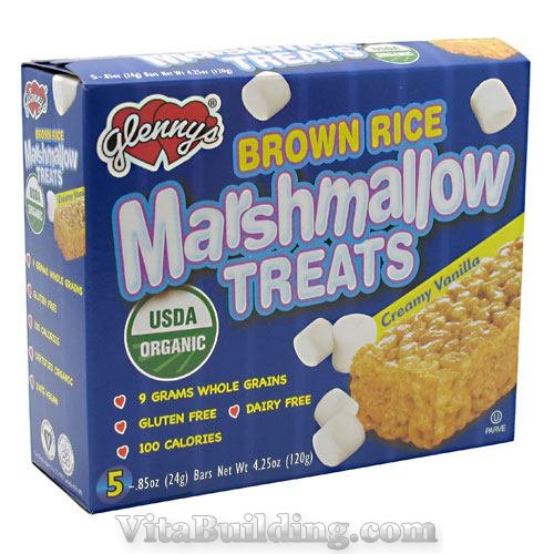 Glenny's Brown Rice Marshmallow Treats - Click Image to Close