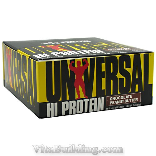 Universal Nutrition Hi Protein Bar - Click Image to Close