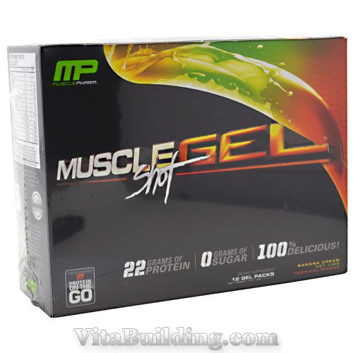 Muscle Pharm MuscleGel Shot - Click Image to Close