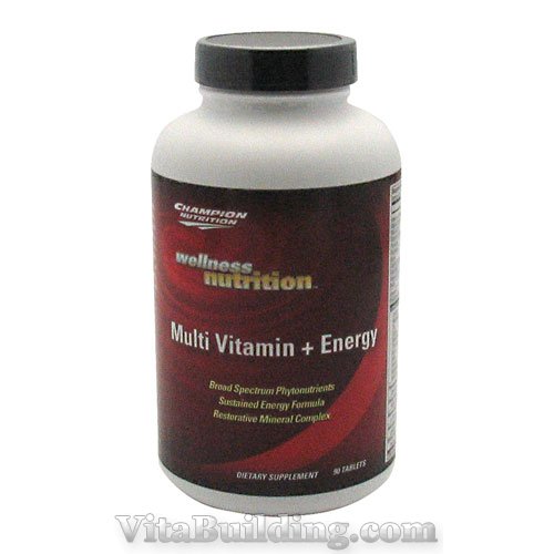 Champion Nutrition Wellness Nutrition Multi Vitamin + Energy - Click Image to Close