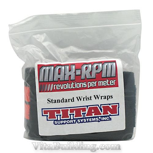 Titan Support Systems Max-RPM Standard Wrist Wraps - Click Image to Close