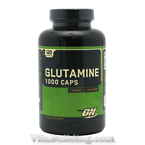 Optimum Nutrition Glutamine 1000 Caps, 120 Capsules - Click Image to Close