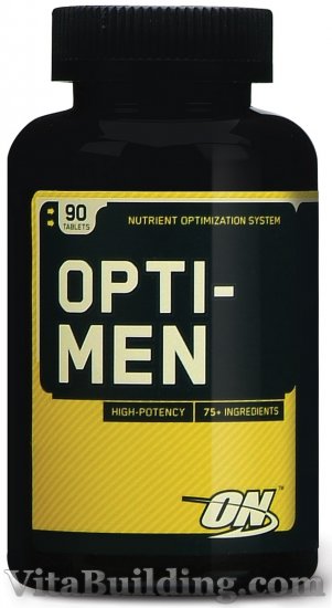 Optimum Nutrition Opti-Men, 90 Tablets - Click Image to Close