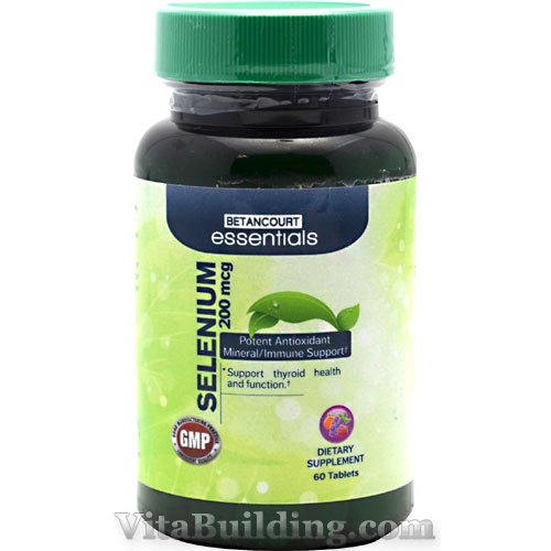 Betancourt Nutrition Betancourt Essentials Selenium - Click Image to Close