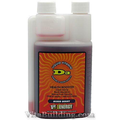 1st Step for Energy Liquid Vitamin D3 - Click Image to Close