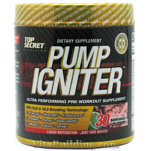 Top Secret Nutrition Pump Igniter - Click Image to Close