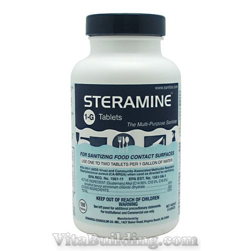 Power Blendz Steramine Sanitizing Tablets - Click Image to Close