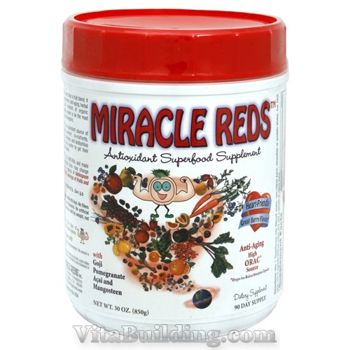 Macro Life Naturals Miracle Reds Antioxidant Superfood Supplemen - Click Image to Close