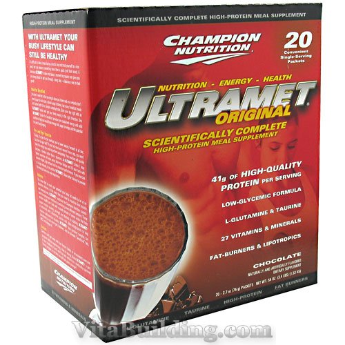 Champion Nutrition Ultramet Original - Click Image to Close