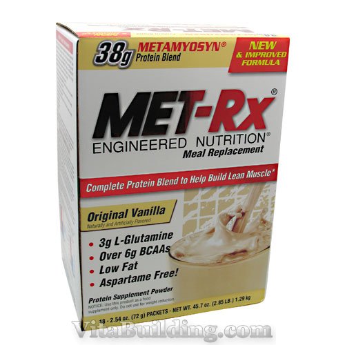MET-Rx Meal Replacement Protein Powder - Click Image to Close
