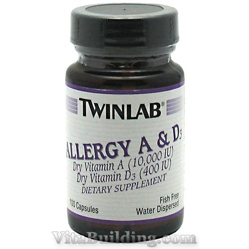 TwinLab Allergy A & D - Click Image to Close
