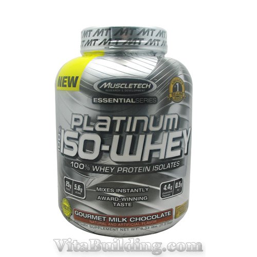 MuscleTech Essential Series 100% Platinum Iso-Whey - Click Image to Close