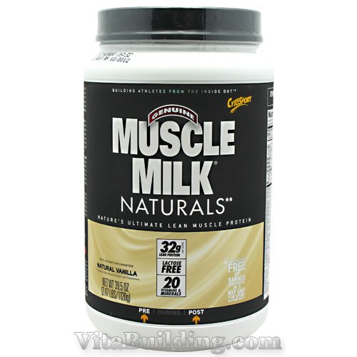 CytoSport Natural Muscle Milk - Click Image to Close