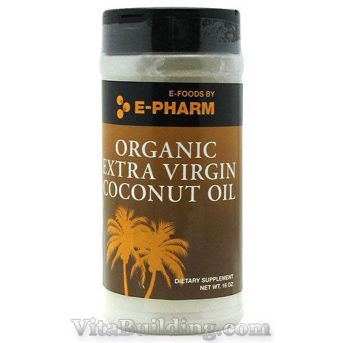 E-Pharm Organic Extra Virgin Coconut Oil - Click Image to Close