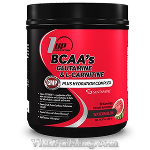 1 UP Nutrition BCAA's Glutamine and L-Carnitine - Click Image to Close