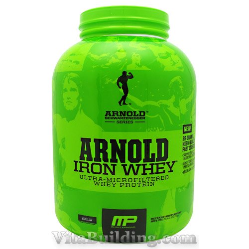 Arnold By Musclepharm Iron Whey - Click Image to Close