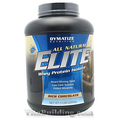Dymatize All Natural Elite Whey Protein Isolate - Click Image to Close